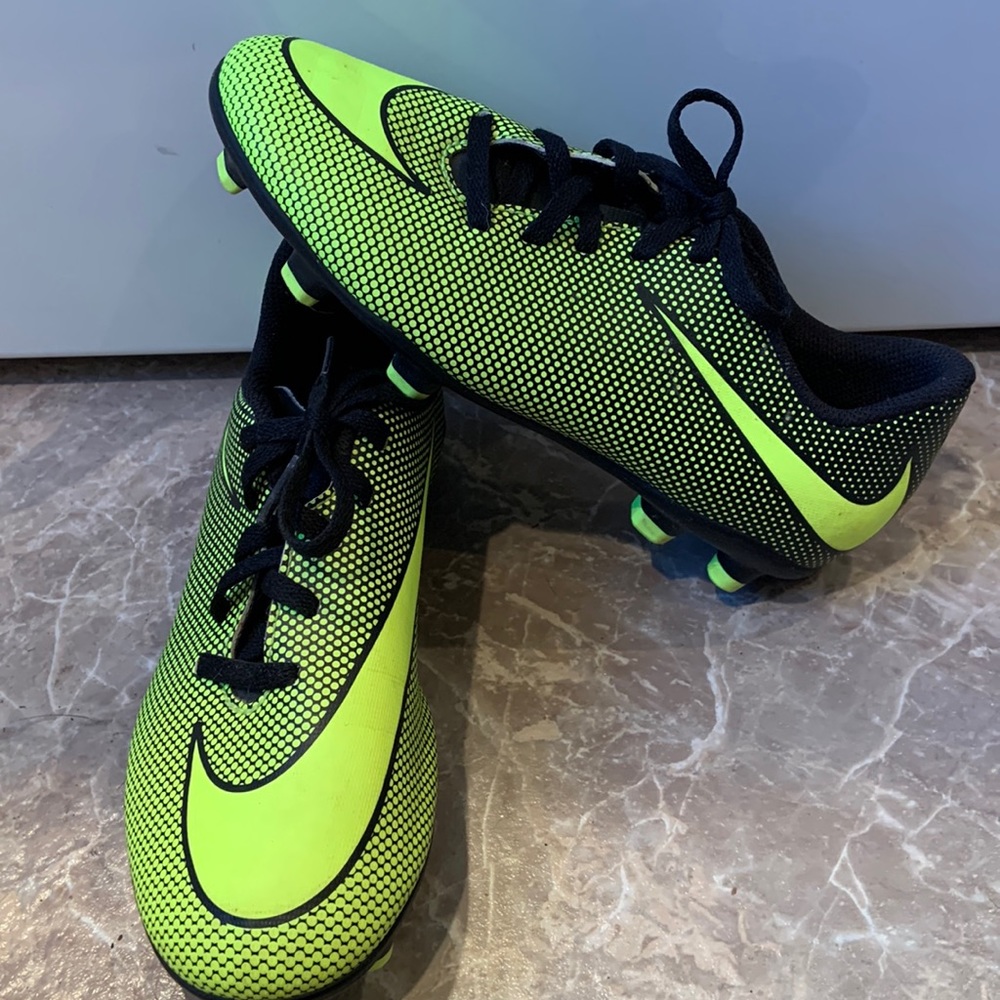 Nike cleats.